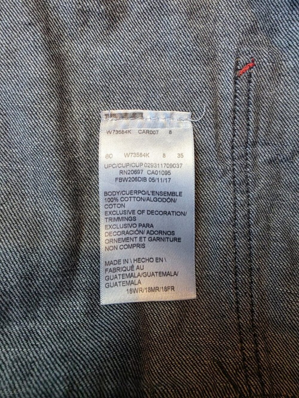 Dickies Denim Bib Overalls Blue Carpenter Work Size 8W L30 Cotton Durable - Picture 15 of 15